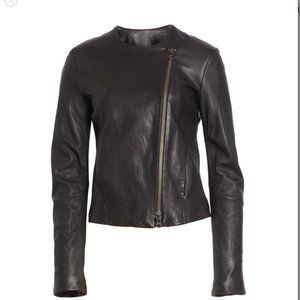 VINCE Moto Leather Jacket